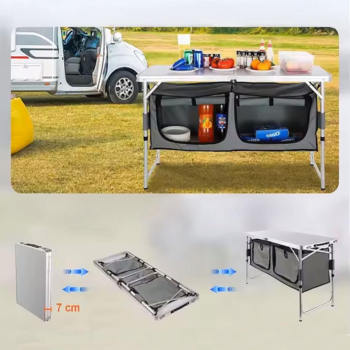 Vanit Armoire de camping pliable