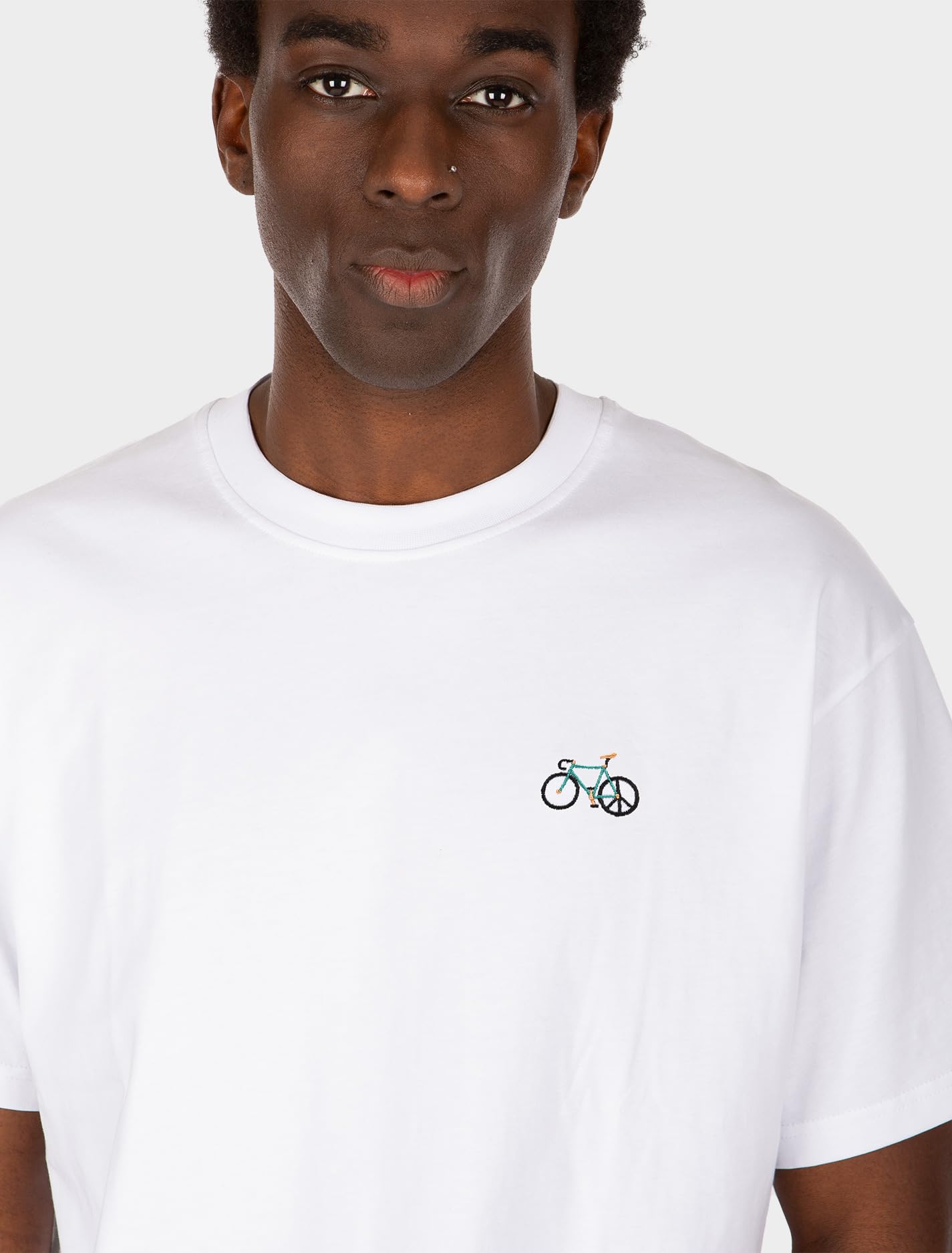 IRIEDAILY Herren T-Shirt aus Baumwolle - Peaceride Emb Tee