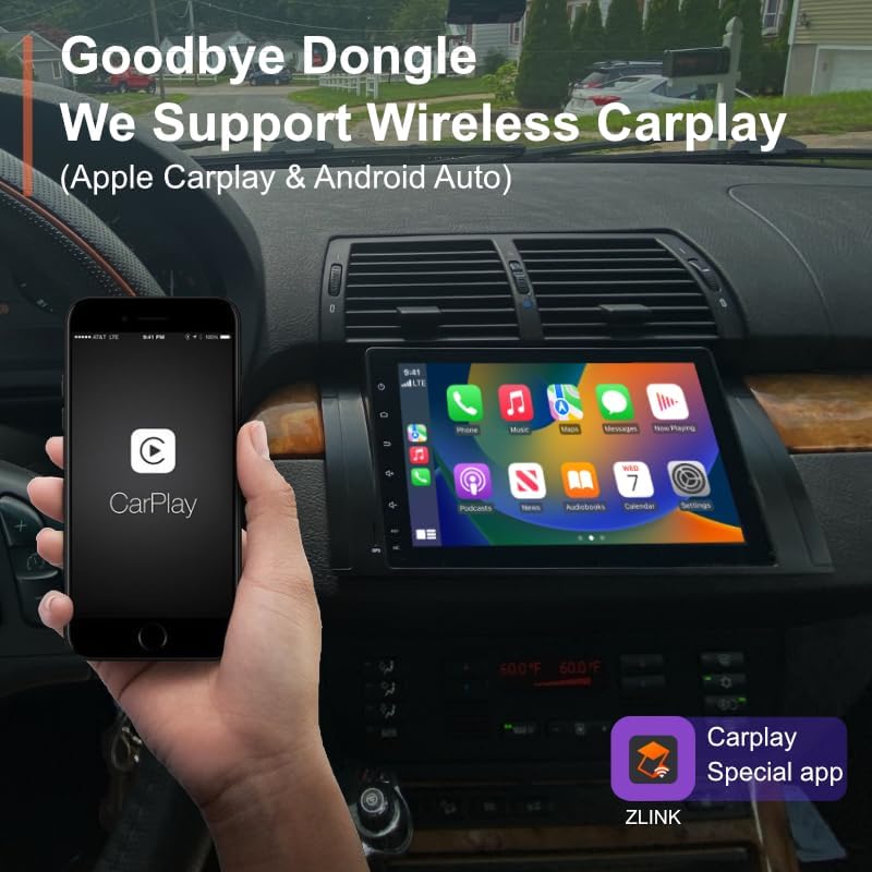 BMW E53 X5 dashboard before and after car stereo installation