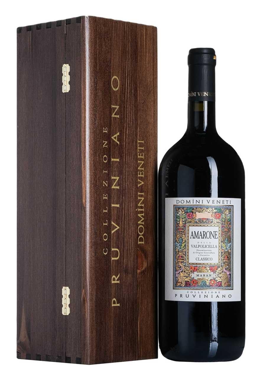 Magnum 1,5 Litri Amarone Della Valpolicella Classico "Collezione Pruviniano" Docg In Cassa Legno - 4