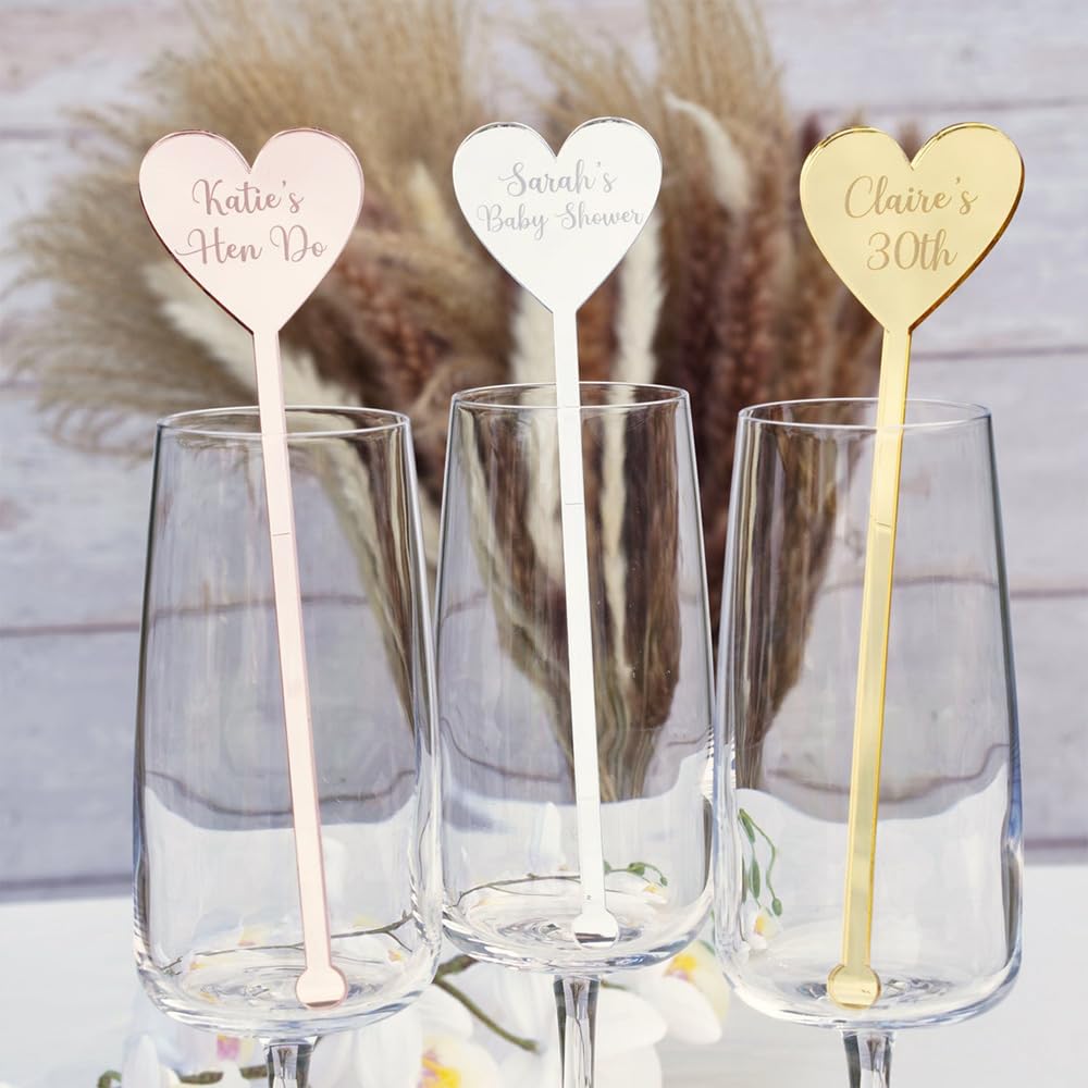 Set 15 Agitatori Per Bevande In Acciaio Inox - Per Cocktail, Caff&egrave; E Feste