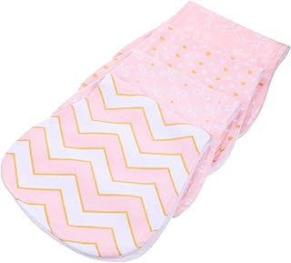 LIOOBO 4 Pçs Toalha De Banho Do Bebê Babadores Panos De Algodão Do Bebê Babador Panos De Musselina Pano De Arroto Recém-Nascido Panos De Banho Para Recém-Nascidos Toalha De Soluço Do