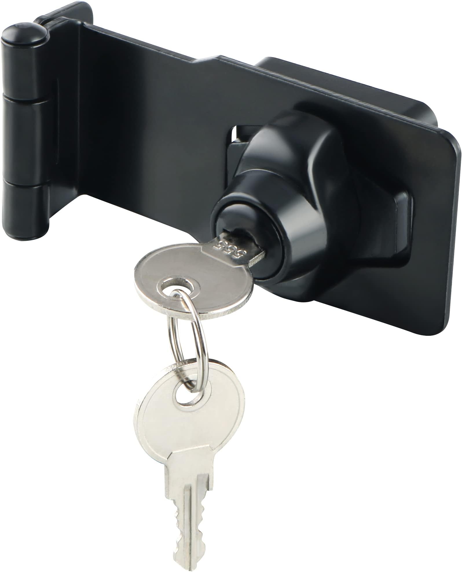 dingchi Double Hinge Safety Hasp Lock in Zinc Plated, Hardened Steel