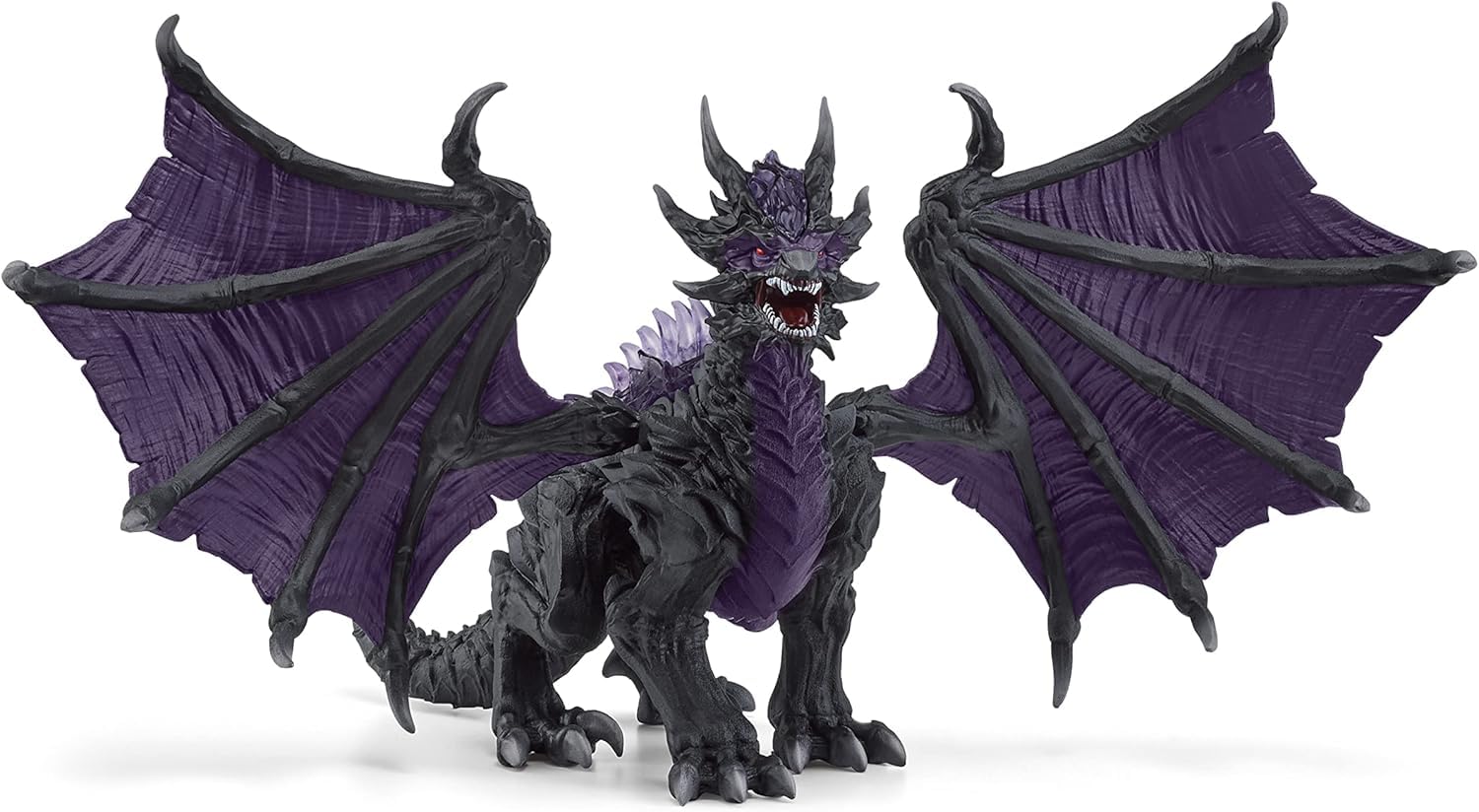 Schleich ELDRADOR Creatures | Schattendrache 70152 | ELDRADOR Monster Figur mit beweglichen Flügeln und transparenten Elementen | Geschenk für Kinder ab 7 Jahren | 22 x 19 x 13 cm