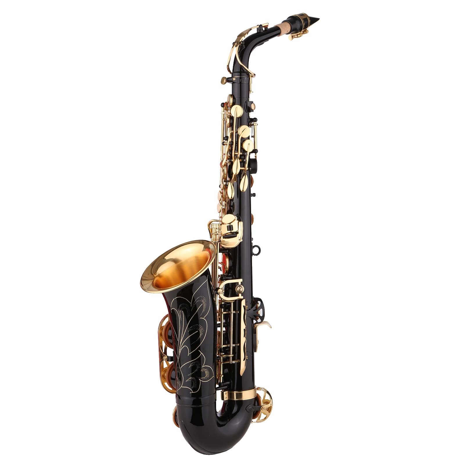 Saxophon Black Paint Es-Messing Es-Alt-Saxophon Saxophon Students