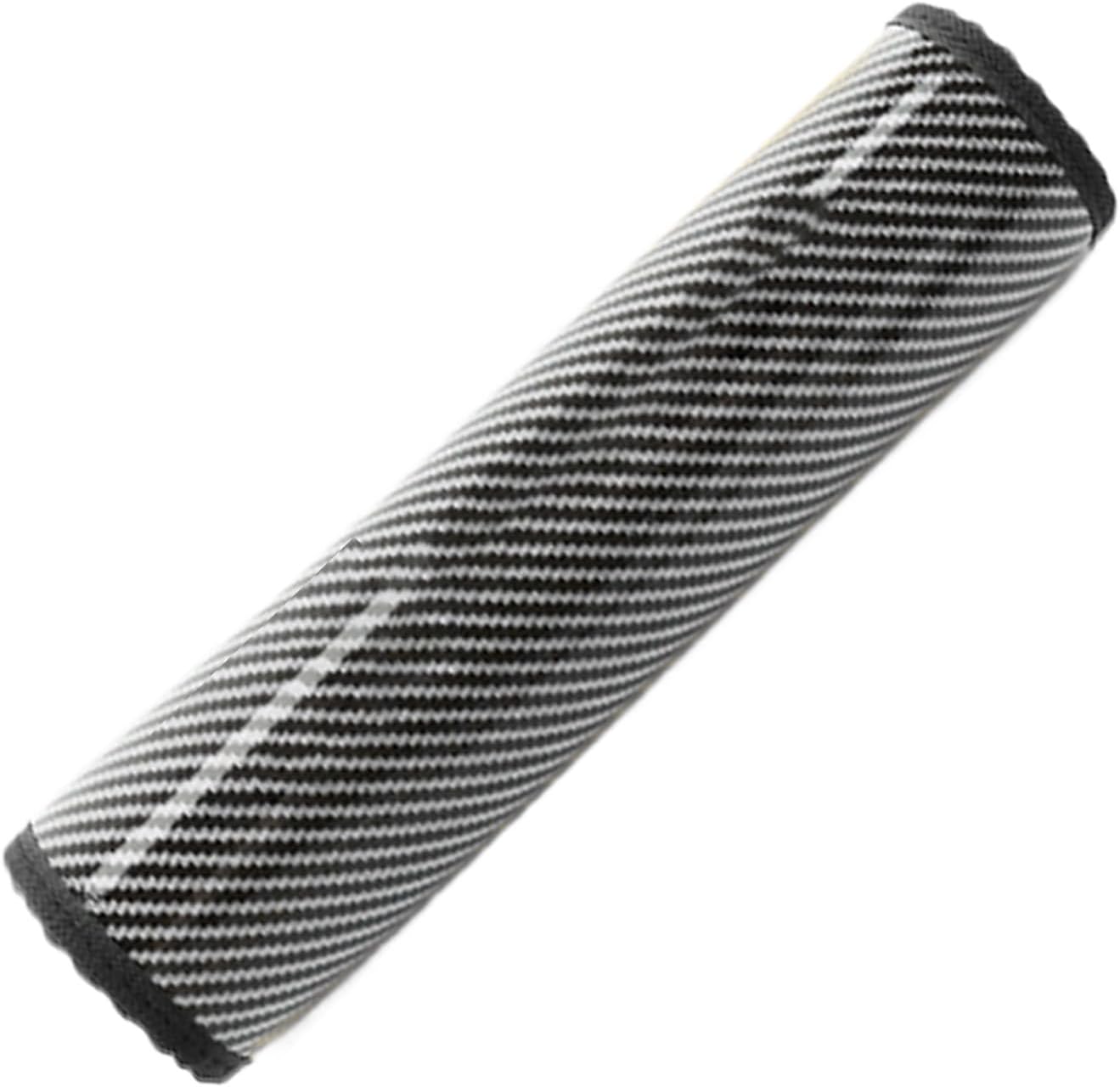 Fork Wraps, 78 g Fork Guard, Fibre Shock Absorber Protection, Carbon Fibre Rubber Cover for Motorcycle Suspension, Tool-free Installation, Stylish and Protective, Fits Most Bicycle Models