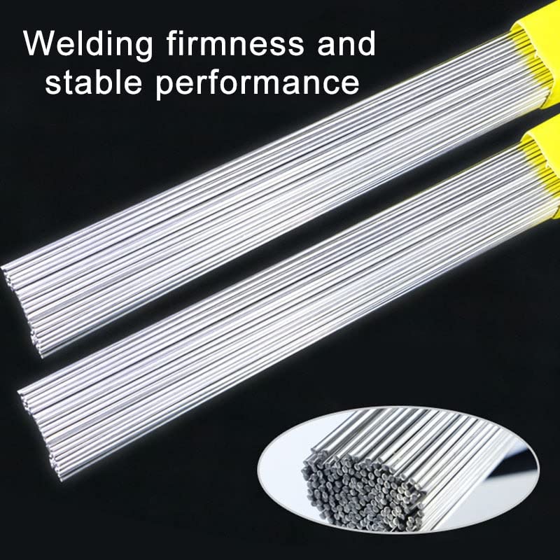Varillas de soldadura de aluminio con núcleo fundente de fácil fusión - 10/20/30/50 piezas, 33 cm de longitud, alambre de soldadura de baja temperatura(2mm 50pcs)