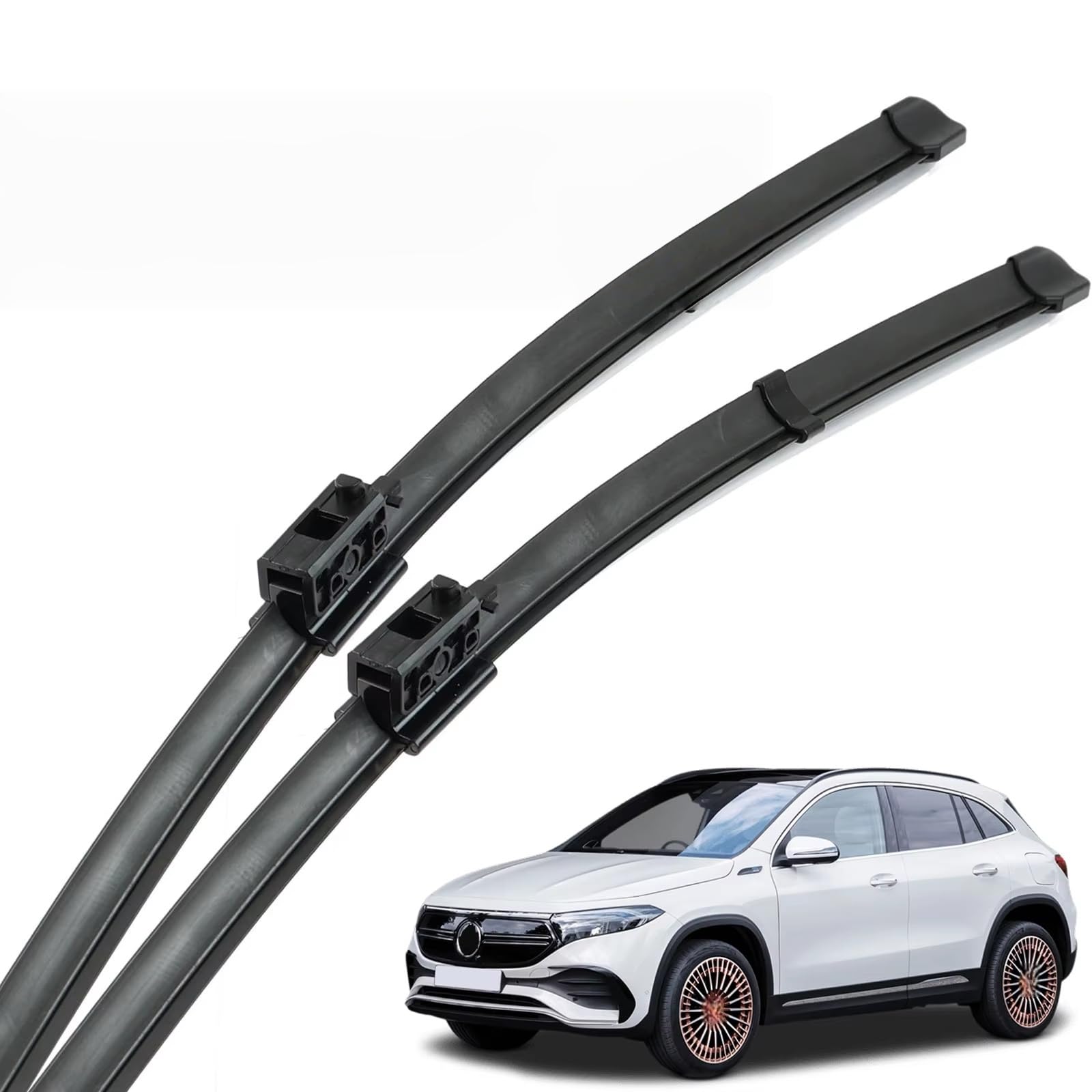 PAPEP Windscreen Wiper Blades for Mercedes-Benz EQA H243 2021-2026 26"+19", Front Replacement Wipers OEM Quality Water Repellent Rubber Automotive Windshield