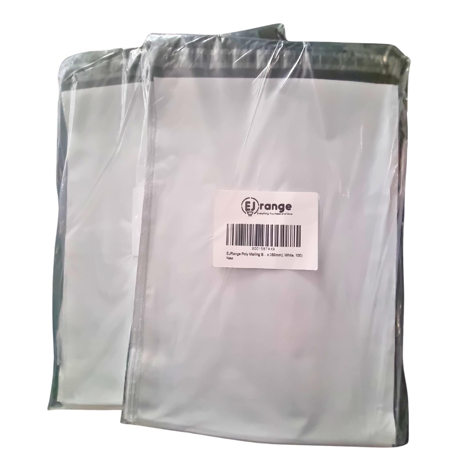 100 Pack White Mailing Bags -Strong Waterproof Postage Bags, Tamper-Proof Poly Mailers, Envelopes, Parcel Bags, Ideal for Postage, Packaging, Shipping and Delivery (200, 10"x14"(250x350mm))