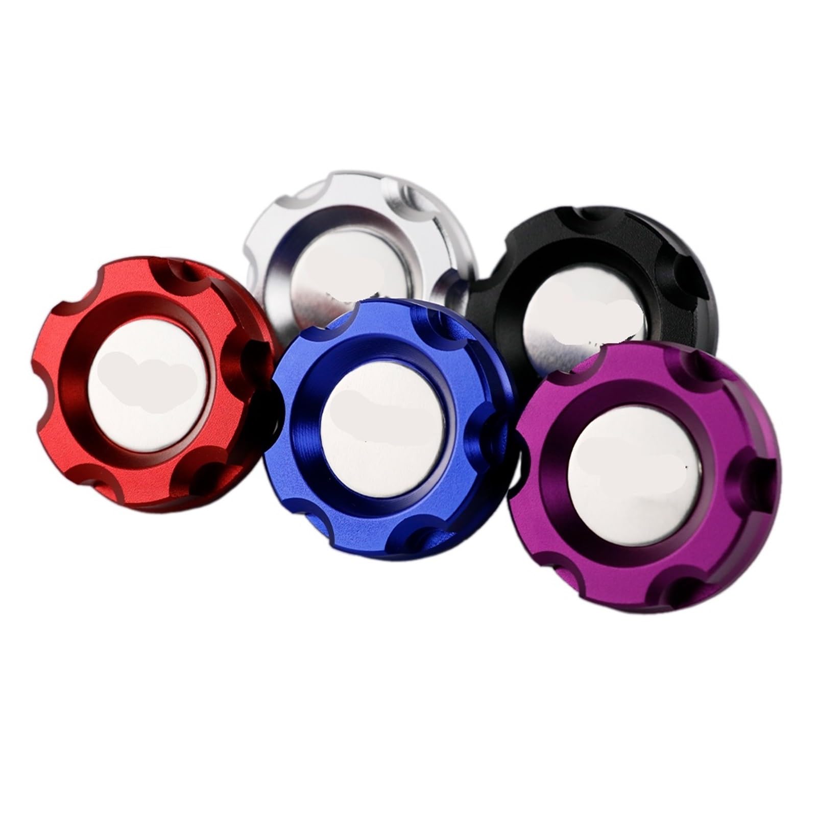 オイルフィラーキャップカバー ディーゼル車用 ブルー アルミ合金製