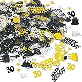 [Schön und bunt]: Die Kombination von Schwarz, Silber und Gold Farben macht Aktivitäten und Partys lebendiger und eleganter, wo Sie eine glückliche Zeit mit Ihren Freunden oder Familie verbringen können.