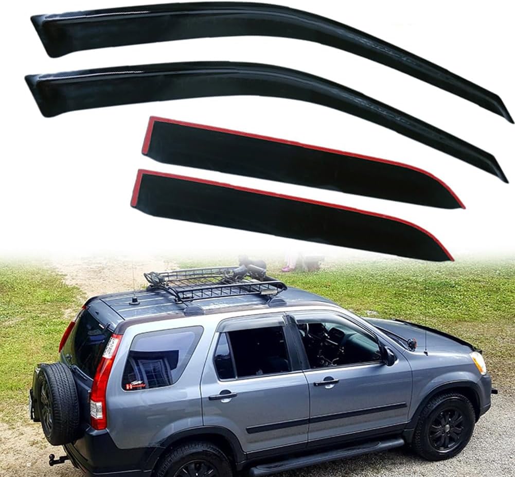 Window Visors for Honda CRV CRV 20022006, Rain Guards