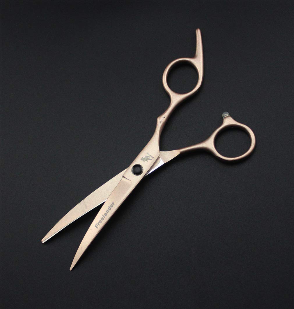Pet Forbici Kit Grooming 6.0 Pollici, Professionista Cani E Gatti Forbici Dritto Curvo Cesoie, per Cane O Gatto, Luce E Sharp