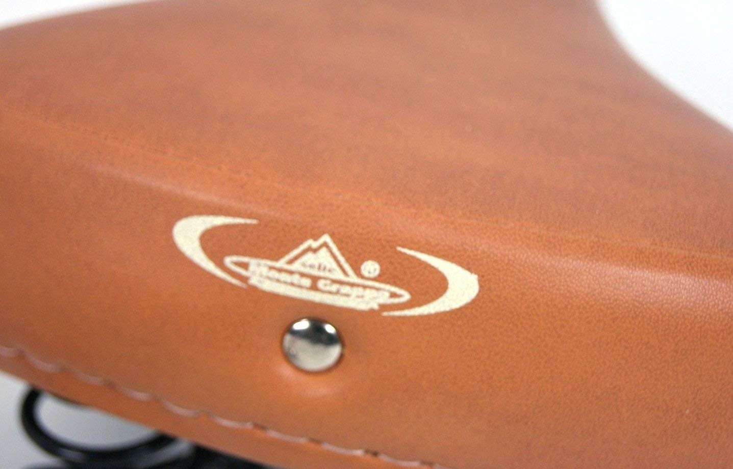 Montegrappa Sillín Muelles Ecopiel Ideal para Bici Graziella - Época - Vintage