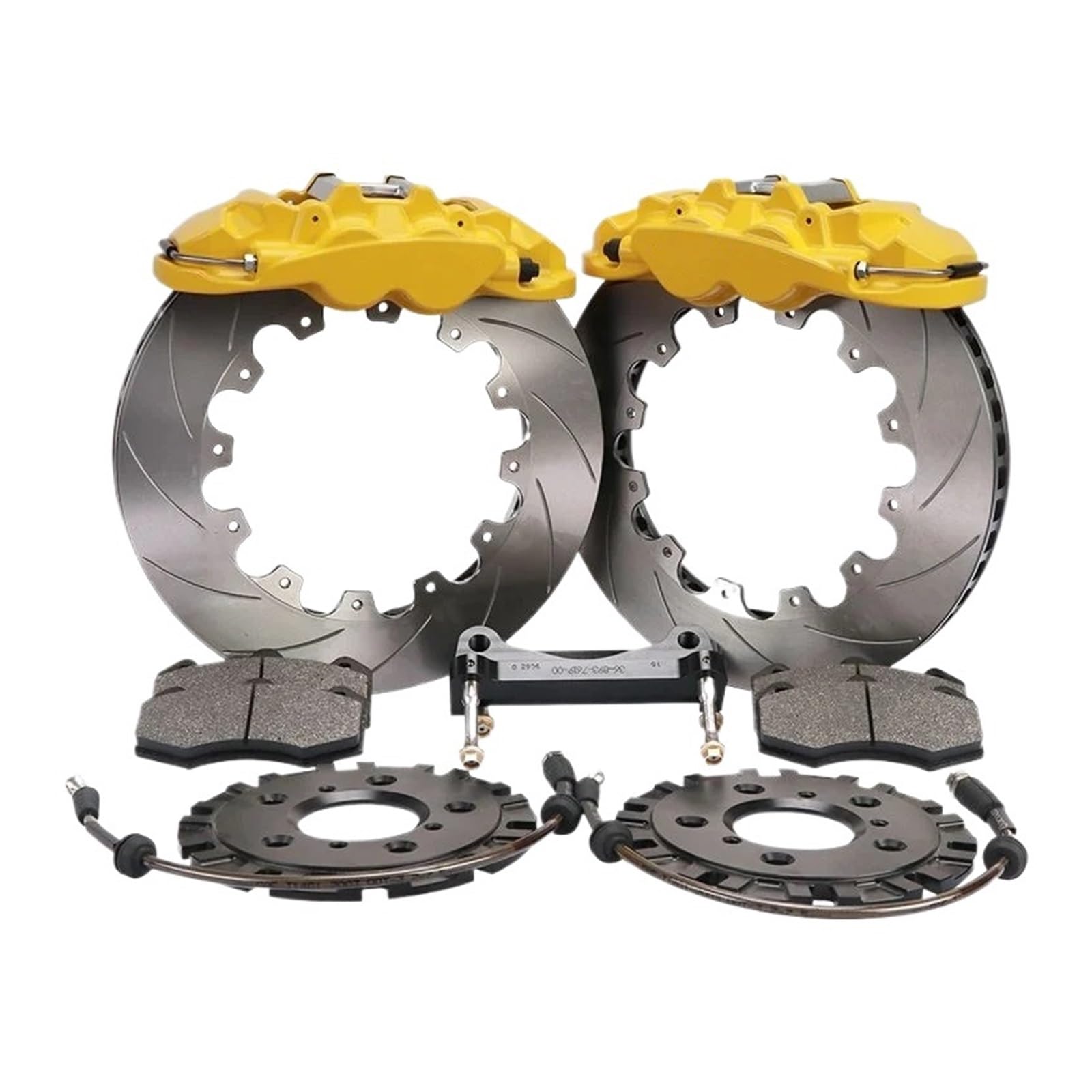 DOQUAMNEX Brake Caliper High Big Brake Kit Ic-8530 4 Big Pot Brake Caliper with Disc W218 Car Calipers(380mm disc)