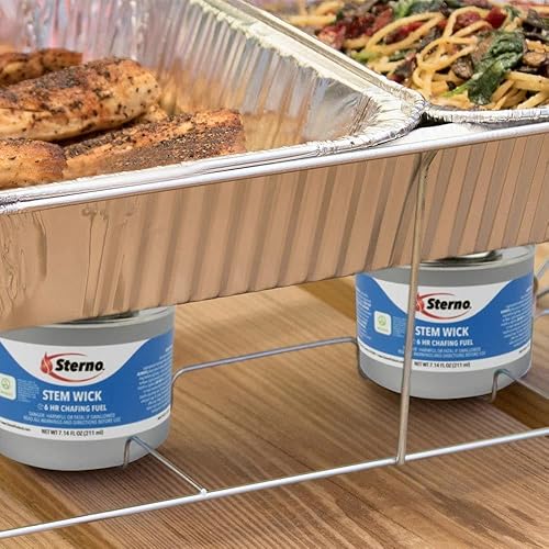 Miniatura 2 de Candle Corp of America Sterno Stem Wick - Combustible para rozaduras STE10102, 24 unidades
