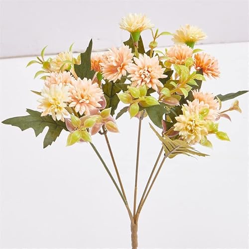 HXSCOO Ramo de Plantas Verdes Artificiales, Clavel Pastoral, Lila de otoño, fotografía de Boda, decoración Floral (Color : 6)