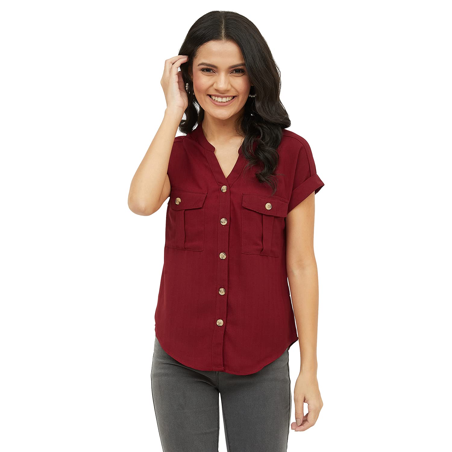 harpa Women's Regular Fit Blouse-picture-30