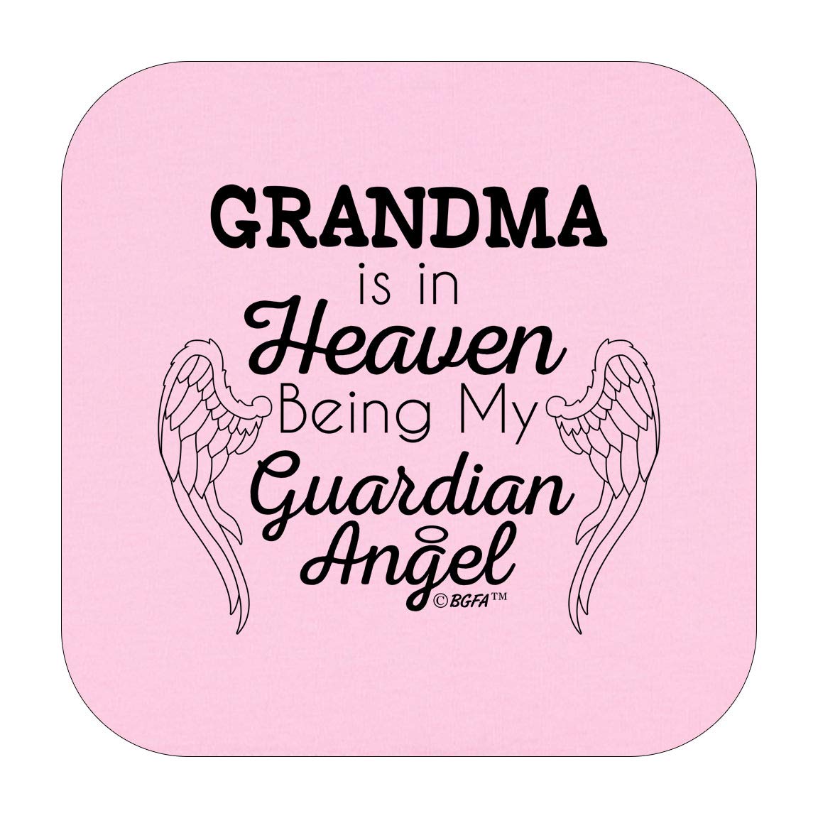 Toddler Grandma Shirts Grandma Memorial Grandma is in Heaven My Guardian Angel Toddler T-Shirt 4T Pink
