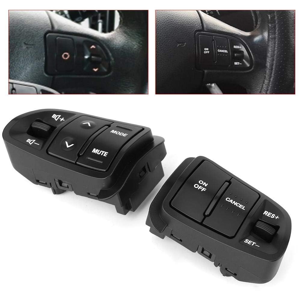 Steering Wheel Button, Steering Wheel Control Buttons Control Multimedia Volume Switch Fit for Sportage SL 2010-2015