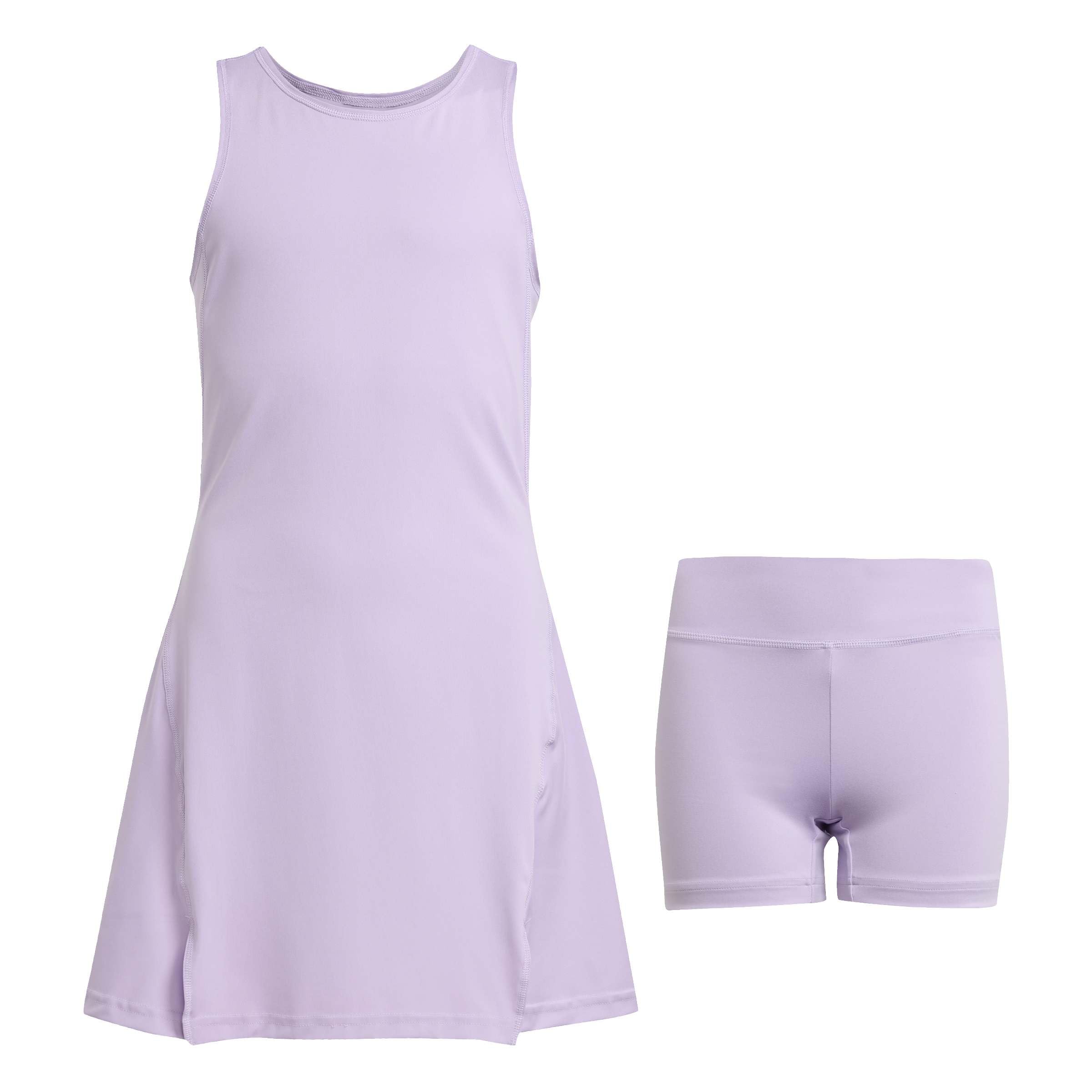 adidas Girl's Girls Club Tennis Dress, Powder Plum, 14-15 Years