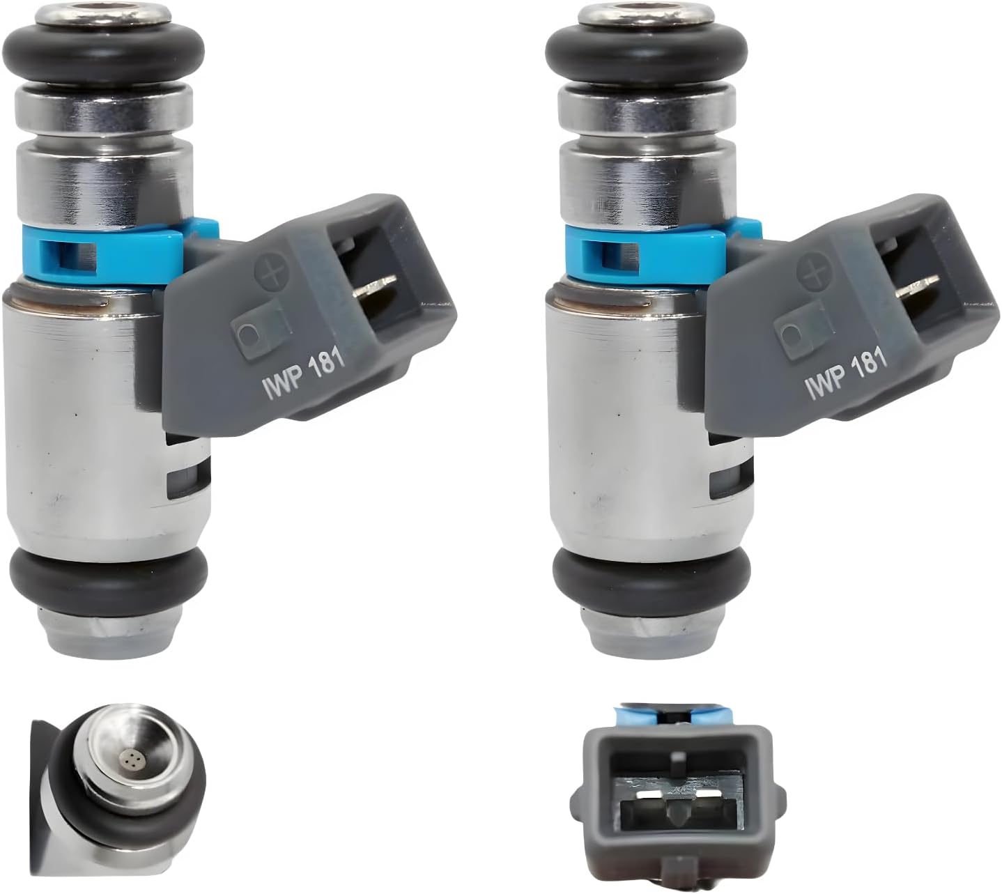 Fuel Injector Compatible with Harley-Davidson Sportster Low Nightster Roadster Superlow XL 1200 EFI IWP181 2Pcs