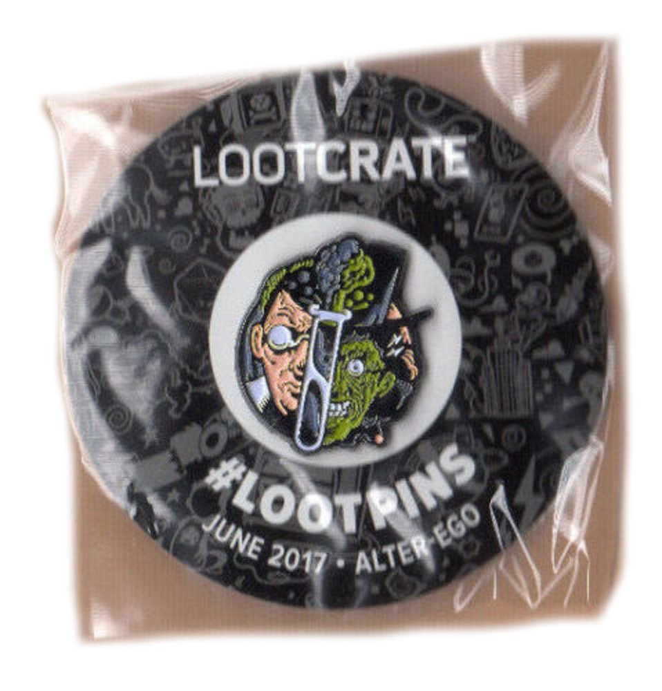 Amazon.com: Alter-Ego Lootpin June 2017 Loot Crate : Clothing