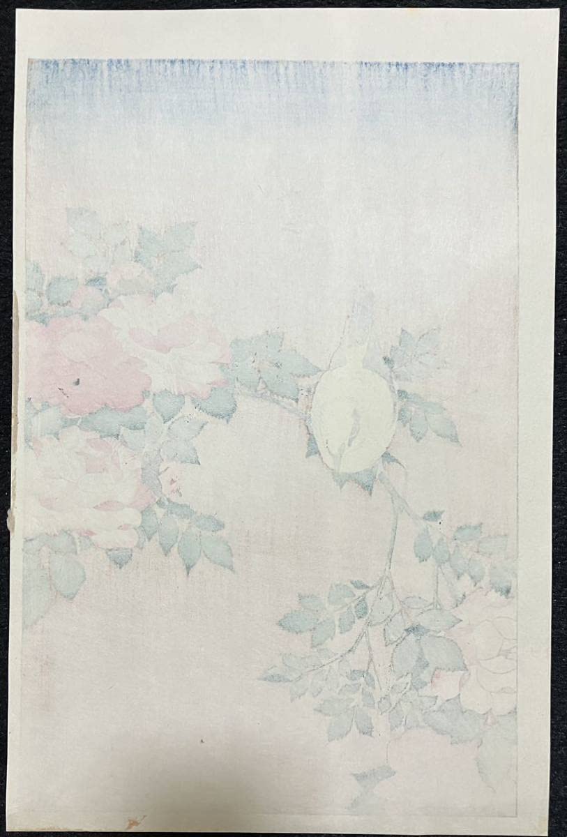 葛飾北斎　木版画　黄鳥　長春　大江戸木版社 Amazon.co.jp: 復刻版 葛飾北斎「黄鳥 長春」大江戸版 花鳥画