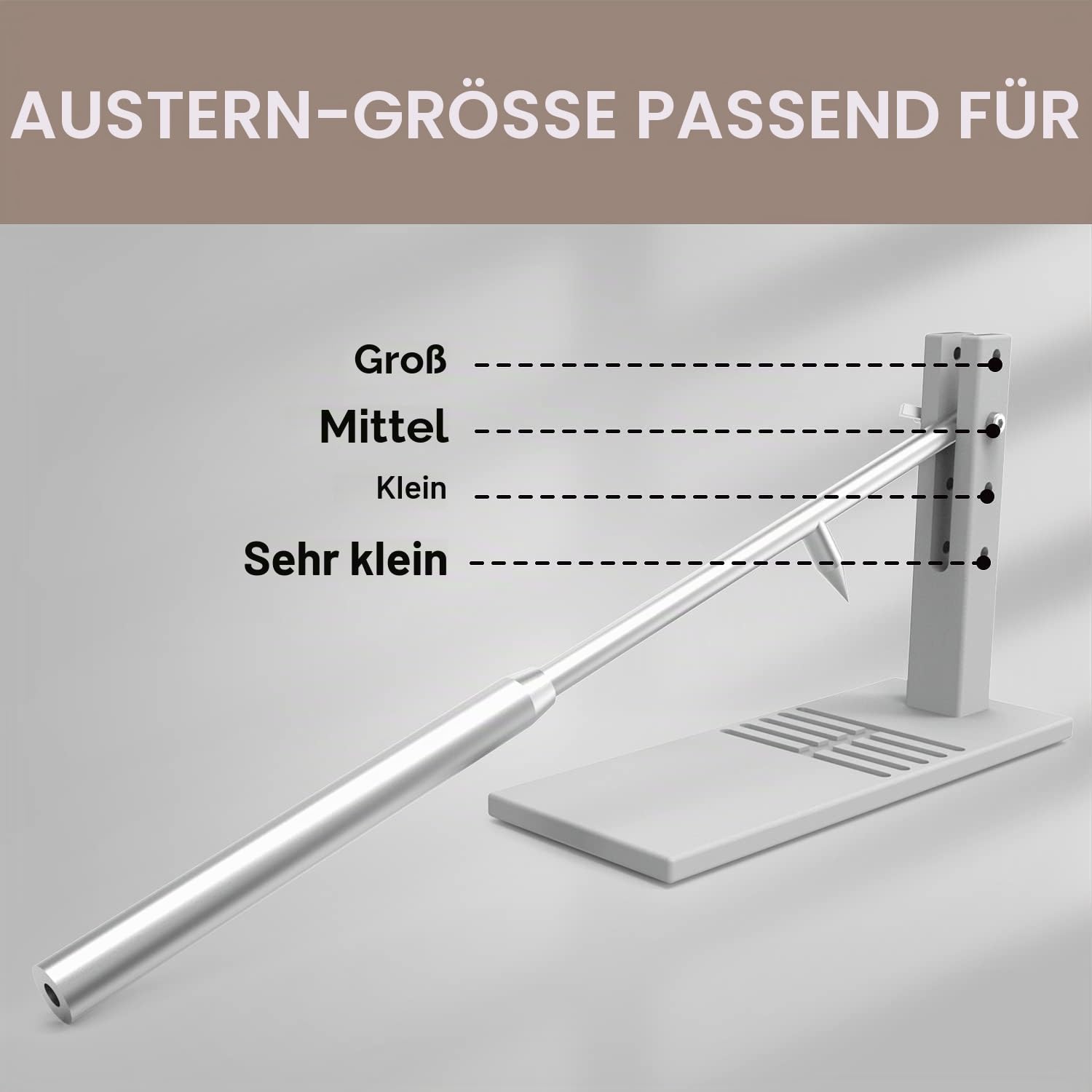 Edelstahl-Austernöffner, Oyster Knife Set ,Austernöffner-Maschine für den Hausgebrauch, inklusive zweier Austernöffnungsmesser, Handschuh und G-Clip.Meeresfrüchte Werkzeuge