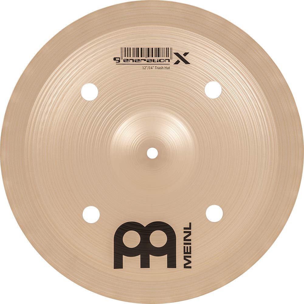 Meinl Cymbals GX-12/14TH Generation X Serie Trash Hat Beckenset Benny Greb Signature 30,5 cm (12 Zoll) - 35,6 cm (14 Zoll)