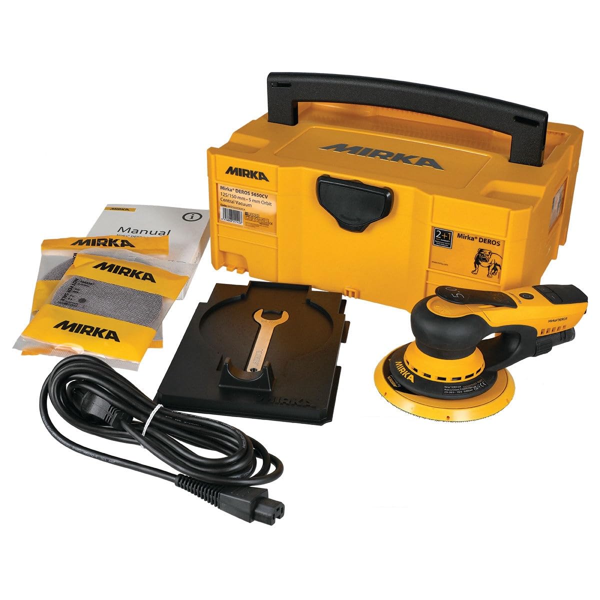 Tubo Aspirazione Polvere Mirka 4m Antistatico - &Oslash;27mm, Per Levigatrici DEROS/CEROS