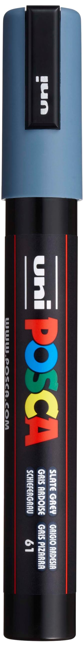 Posca Slate Grey Uni Pc-5M Marker Pen