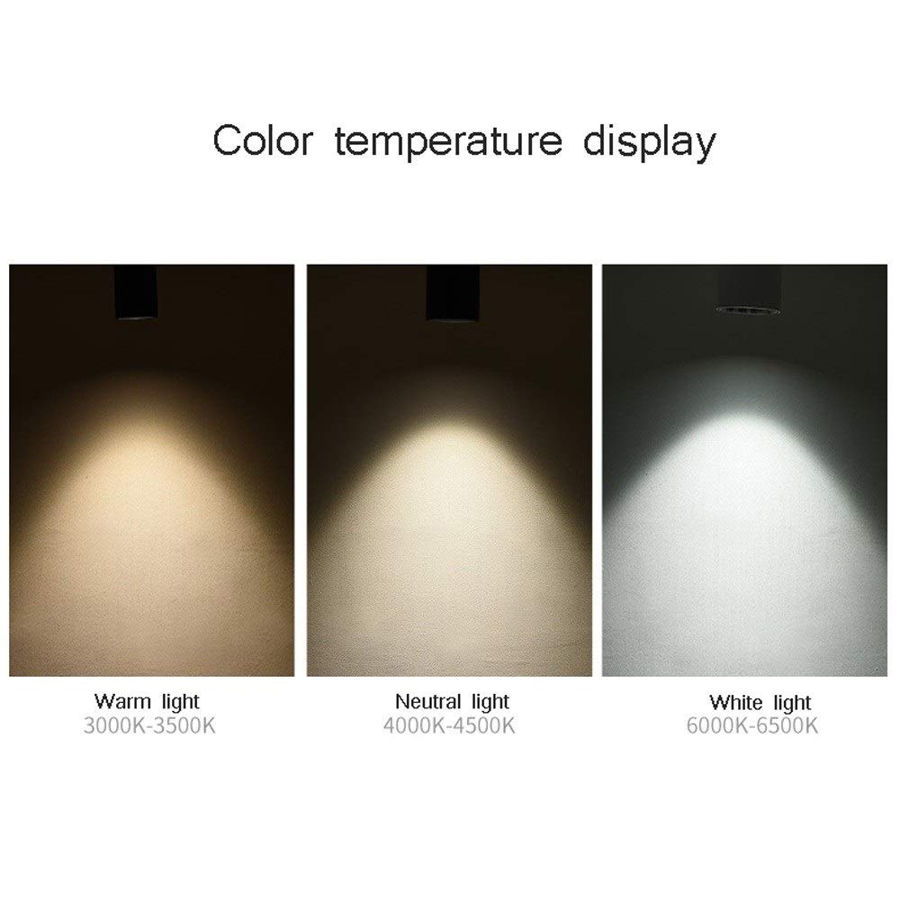 Moderne runde Schaufensterbeleuchtung, Downlight, Gang, Bekleidungsgeschäft, Büro, Dekor, Flächenleuchte, Aufbauleuchte, Flur, Eingang, Decke, COB-Scheinwerfer, nordischer Hintergrund, Wand-LED-Strahl