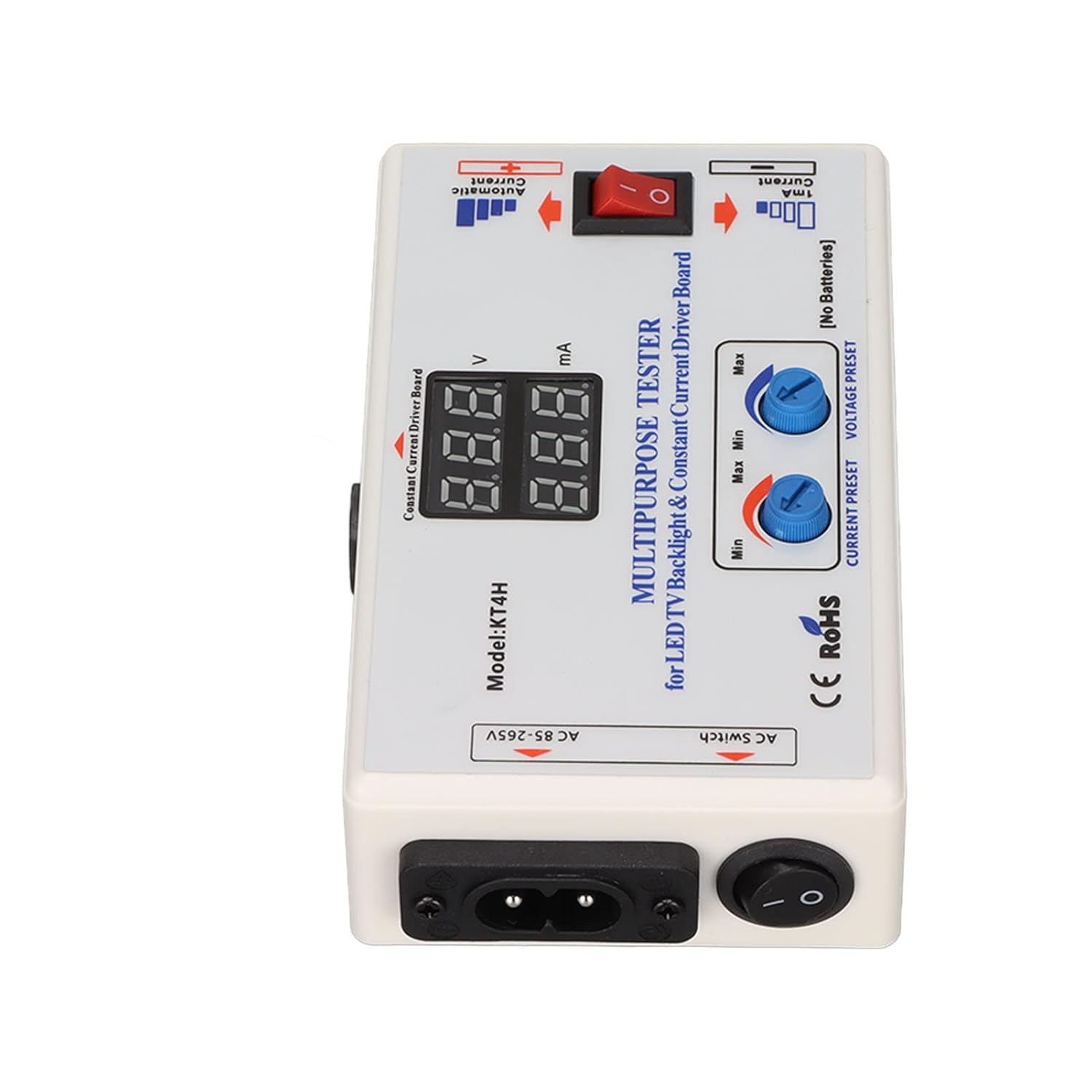 LED Backlight Tester, KT4H LED TV Backlight Constant Current Board Tester, LCD TV Test Screen Backlight Strip Lamp Bead Repair and Testing Tool.(US)