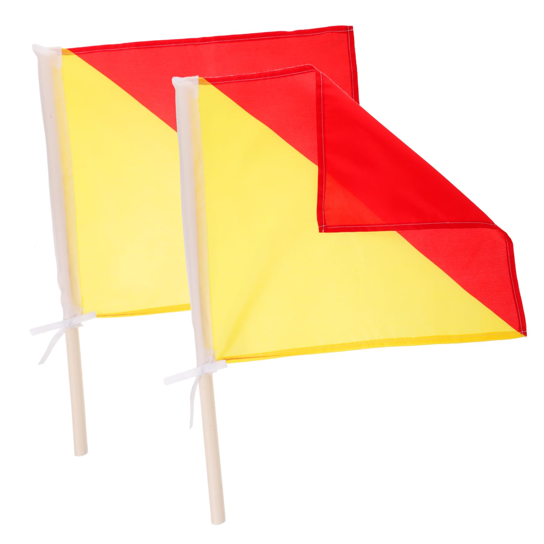 FUNOMOCYA Flags Flag Red Yellow Signal Flag Set Communication Tool
