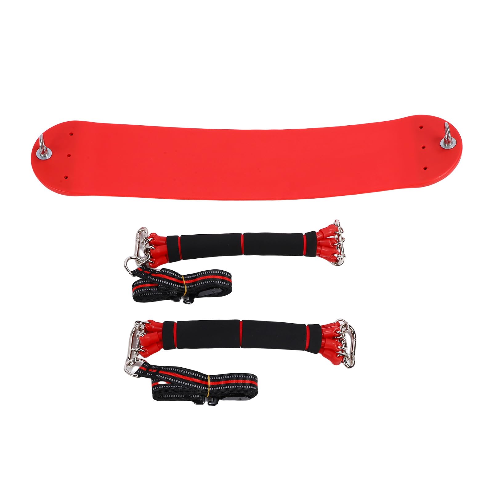 Bandas de Asistencia para Dominadas, Correas de Entrenamiento Resistentes, Equipo de Entrenamiento Asistido con Reposapiés, Ideal para Gimnasio en Casa, en Interiores y de la Parte Superior