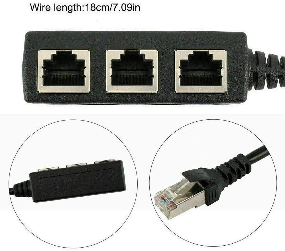Buy Rj45 Ethernet Splitter Cable Rj45 Network Splitter Adapter Cable