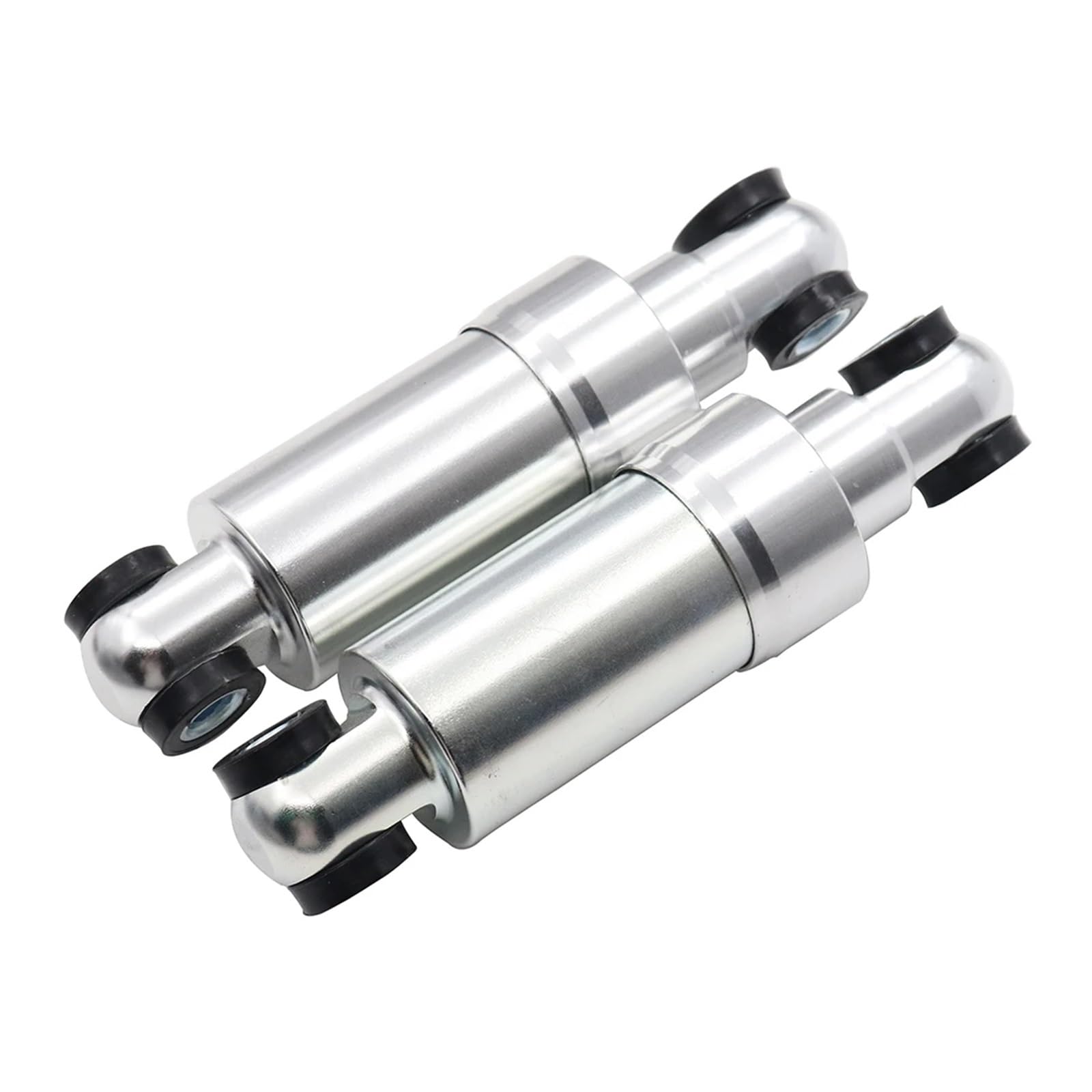1 par de amortiguadores Traseros for Scooter de 110 mm compatibles con Las Piezas de Repuesto de amortiguación de Rebote de Resorte del Scooter eléctrico KUGOO M4(Red)