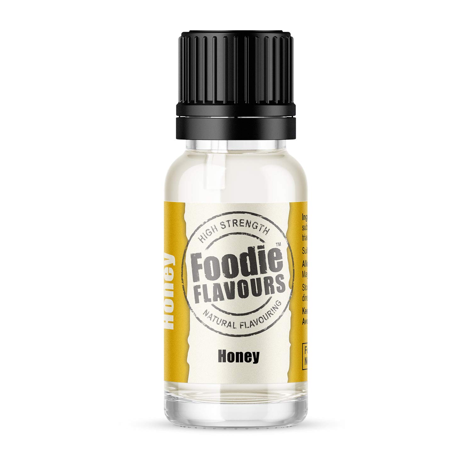 Foodie Flavours Honey Natural Flavouring, High Strength - 15ml