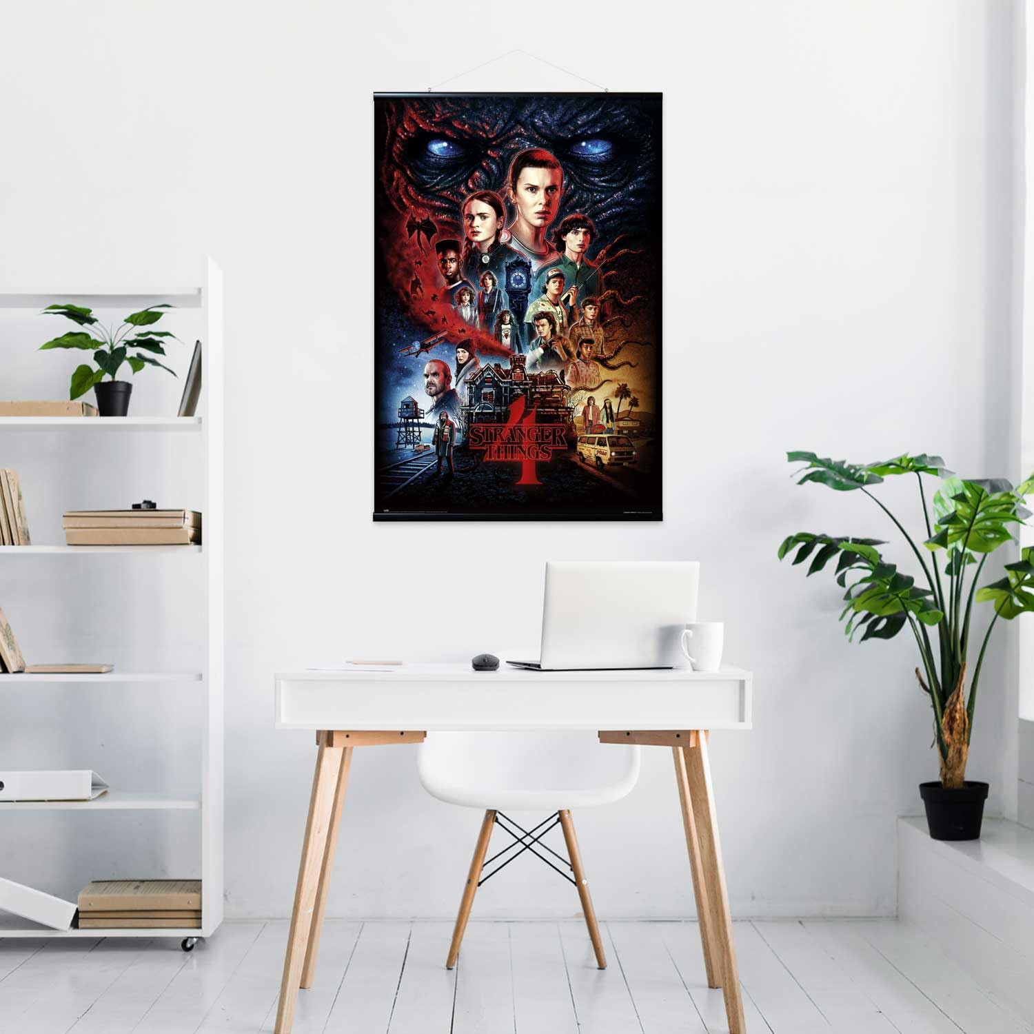 Grupo Erik Stranger Things Vecna´s House plakat - 91 x 61,5 cm - wysyłka w rolce - fajne plakaty - plakaty artystyczne - plakaty i wydruki - plakat ścienny