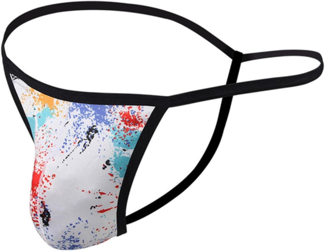 OVLAJ Mans Panties 2Pcs Men Micro Thong Pouch Underwear Smooth TBack