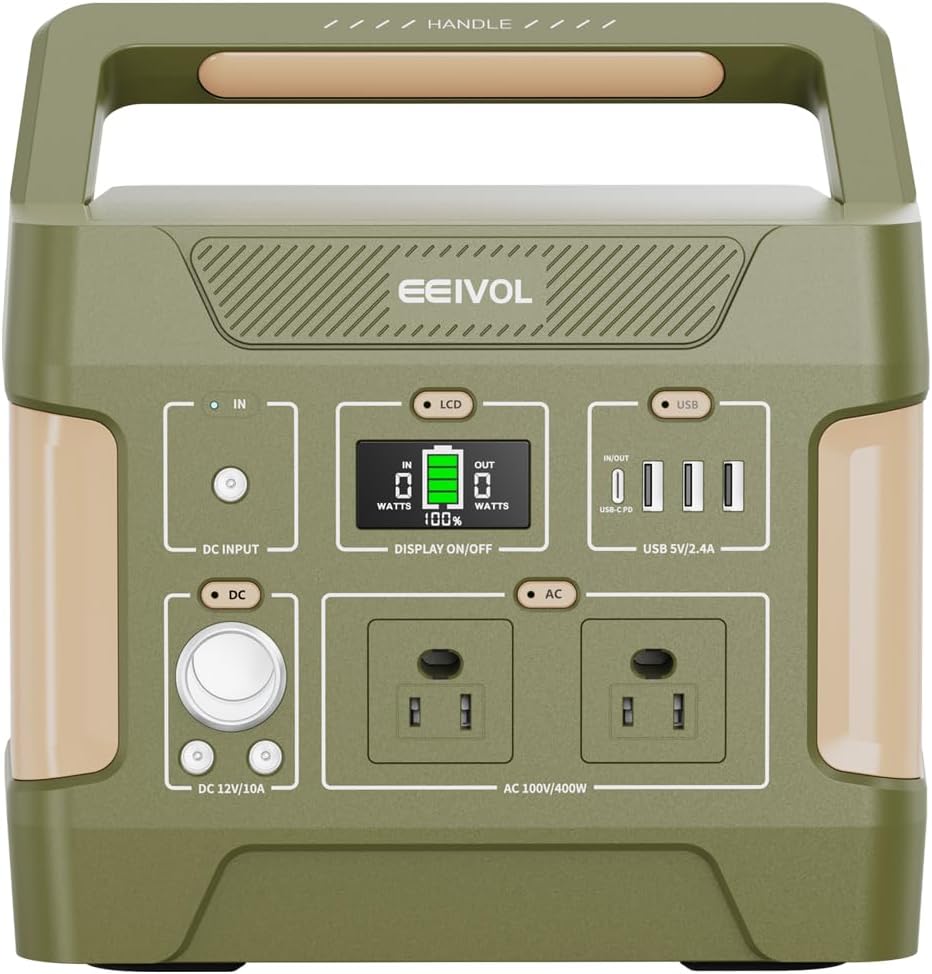 EEIVOL ポータブル電源 リン酸鉄 