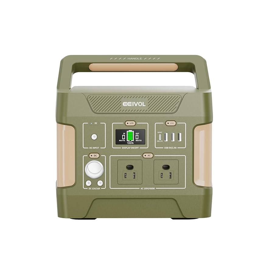 EEIVOL ポータブル電源 400W Amazon.co.jp: EEIVOL ポータブル電源 355Wh/400W リン酸鉄