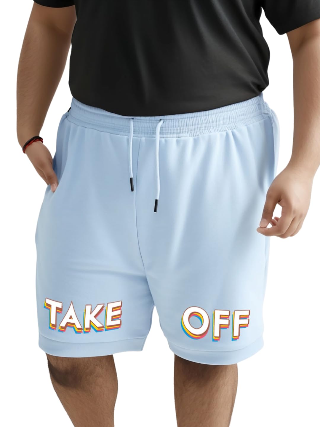 toodlegram Unstd Plus Size Men's Cotton Knee Length Shorts (3XL,4XL,5XL,6XL,7XL,8XL) | Regular Fit Casual and Night Wear Shorts-picture-28