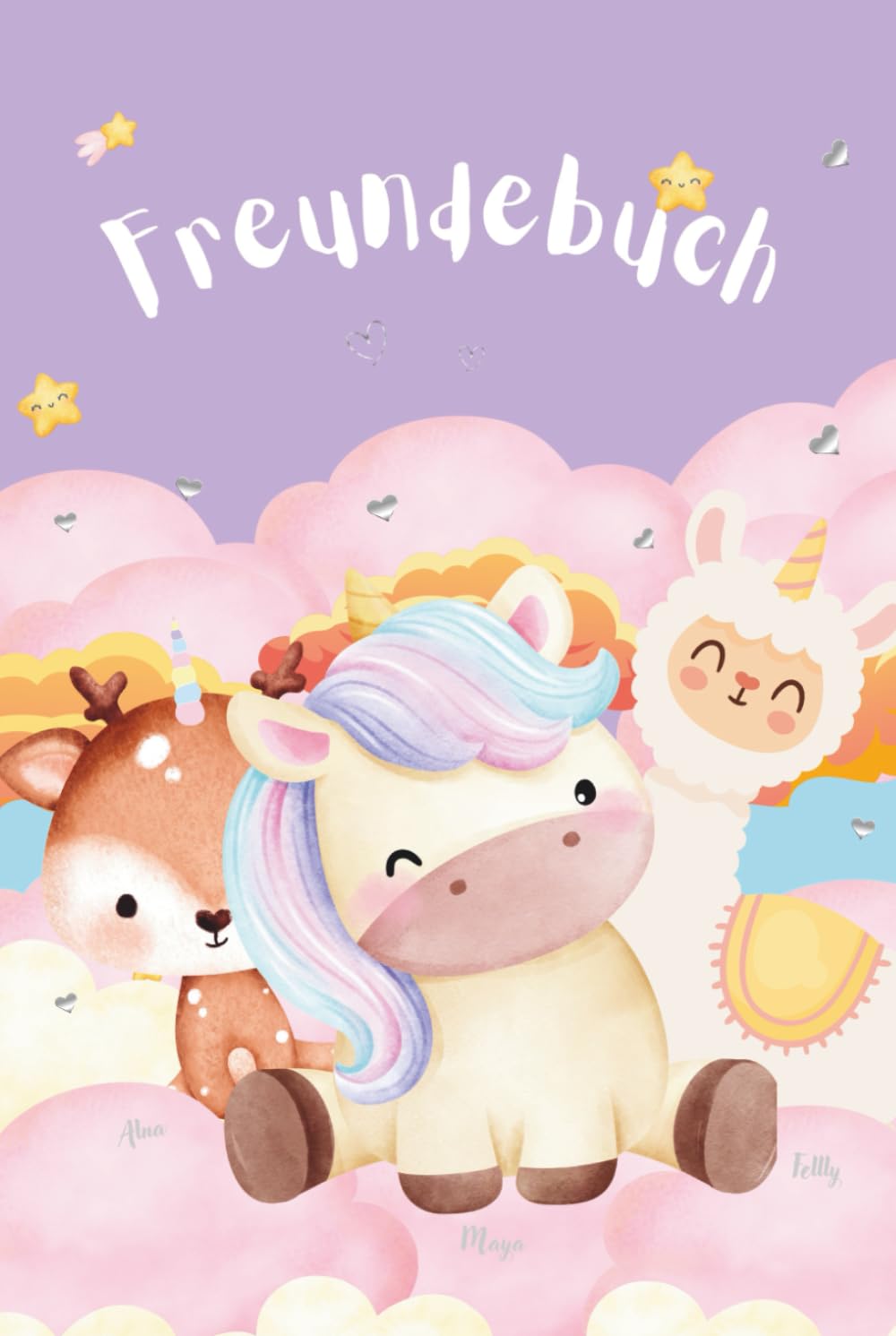 Einhorn Freundebuch