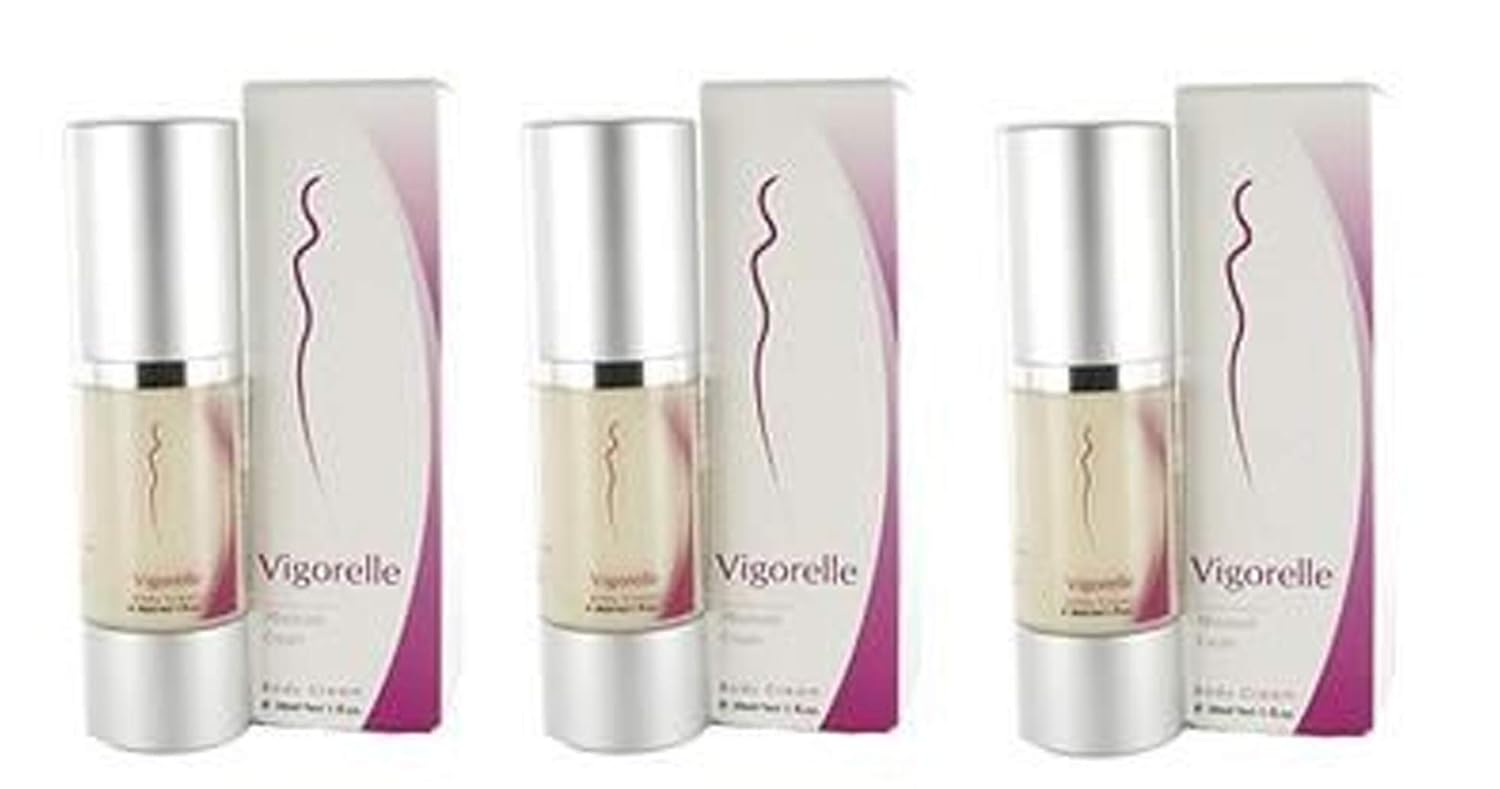 Vigorelle Female reproductive Enhancement Cream Allows the Active Ingredients to Directly Stimulate the Tissue Surfaces Pack 2