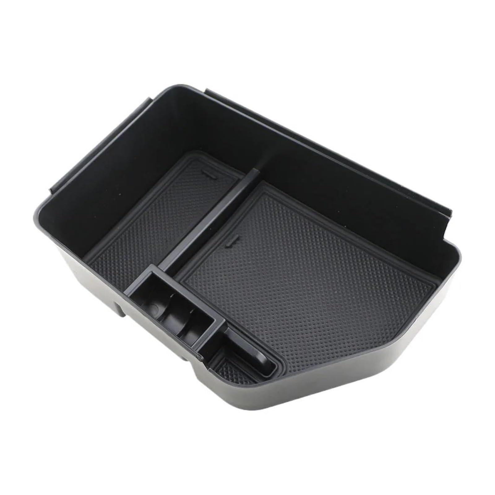 REQIANOZ For Kia For EV6 2021-2025 LHD Center Console Organizer Tray Black Armrest Storage Box Insert Car Accessories Interior Organizer