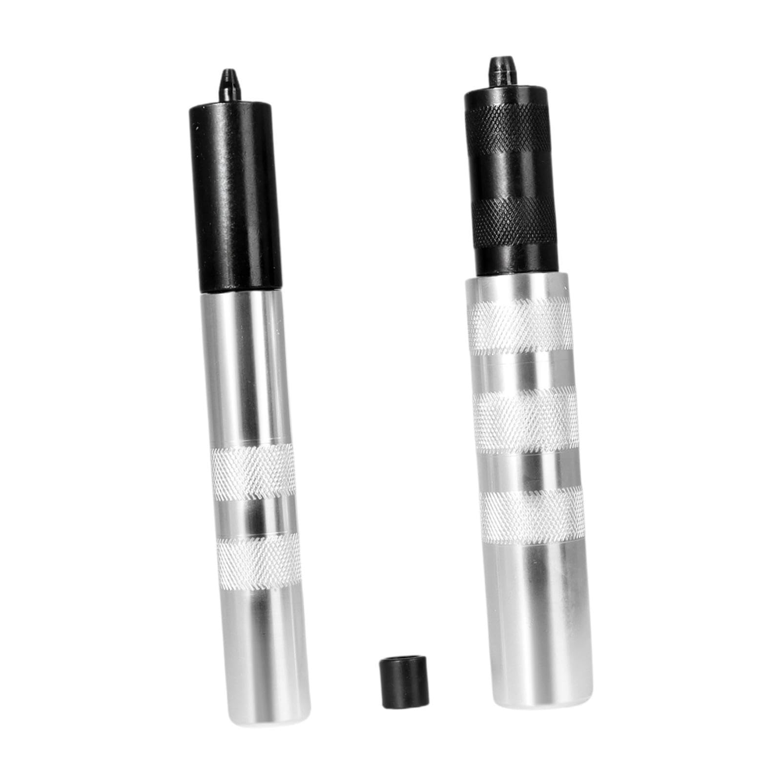 2 Piezas Extractor Retenedor Válvula Kit Herramientas Instalador Aleación Aluminio Función Remoción Instalación Motor Adecuado para Reparación