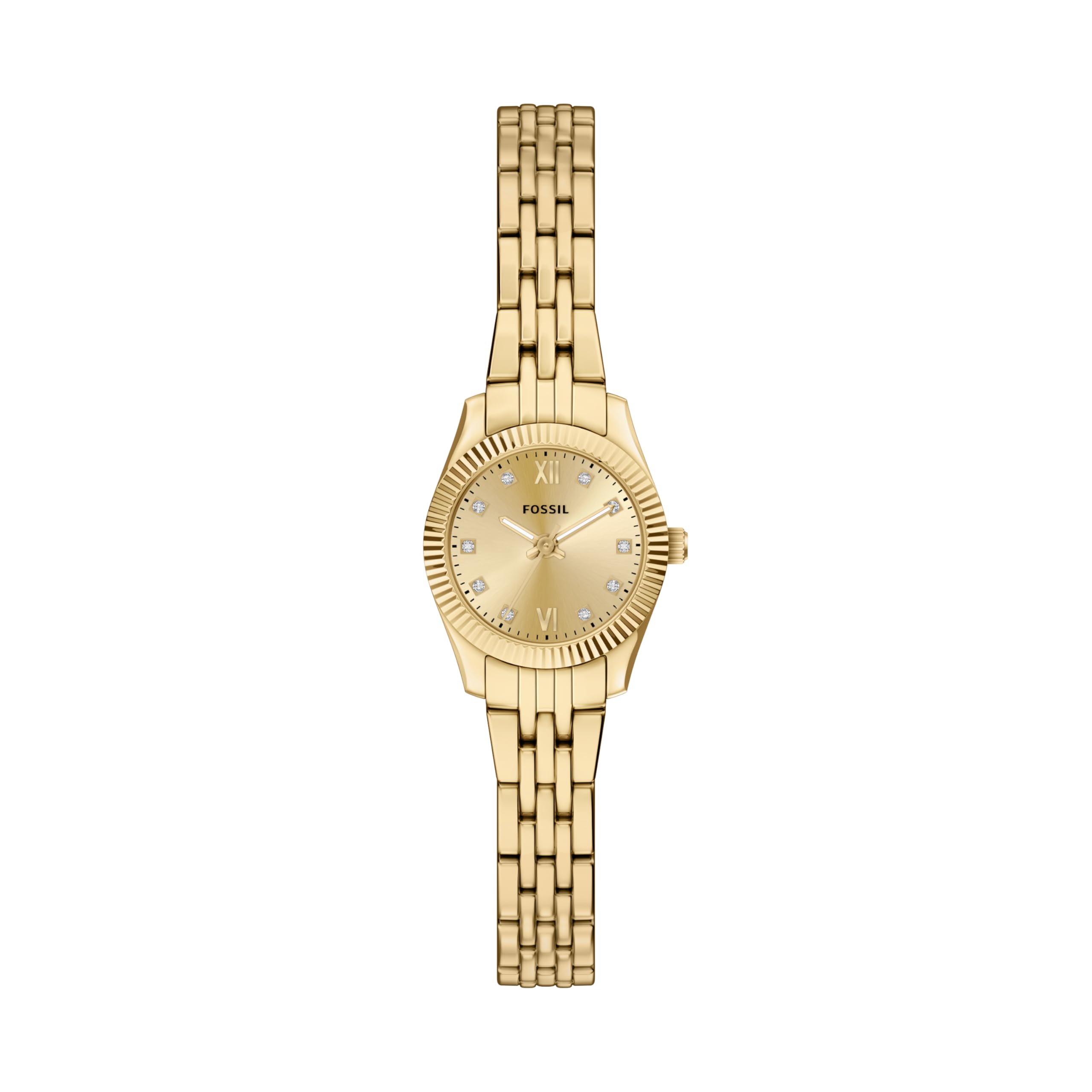 Fossil Scarlette Quartz Stainless Steel Three-Hand Watch