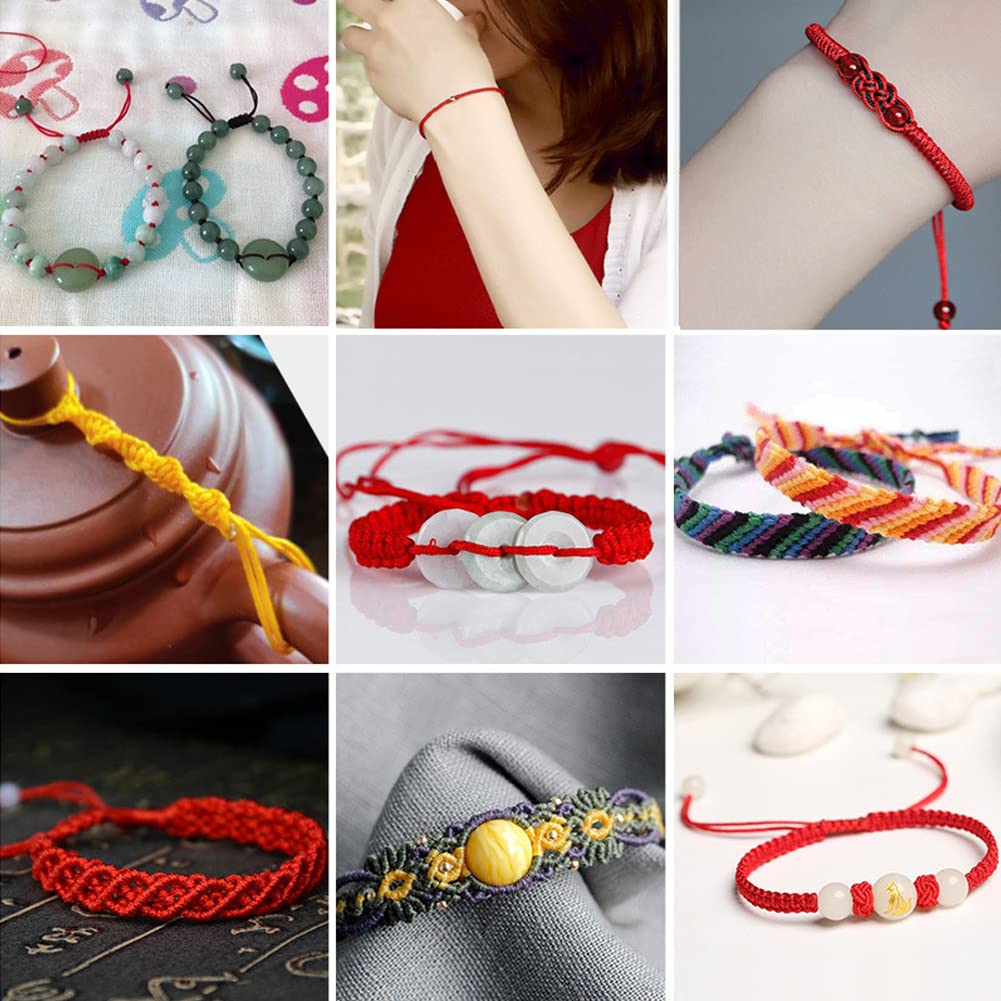 Cordon En Nylon Satiné Tressé, Pour Nœuds Chinois, Macramé, Colliers